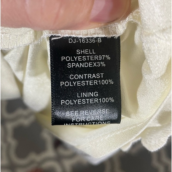 NWT Pixie Market Ark & Co sienna white lace dress M - Picture 15 of 16